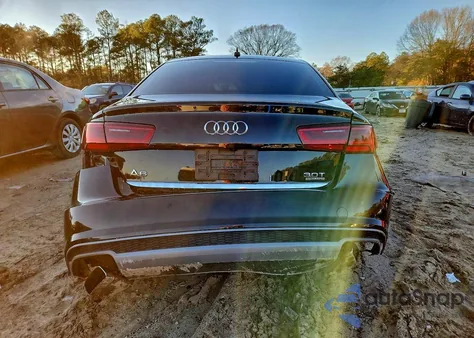 2016 Audi A6 Premium Plus z USA, uszkodzony, nr VIN WAUFGAFC0GN146342